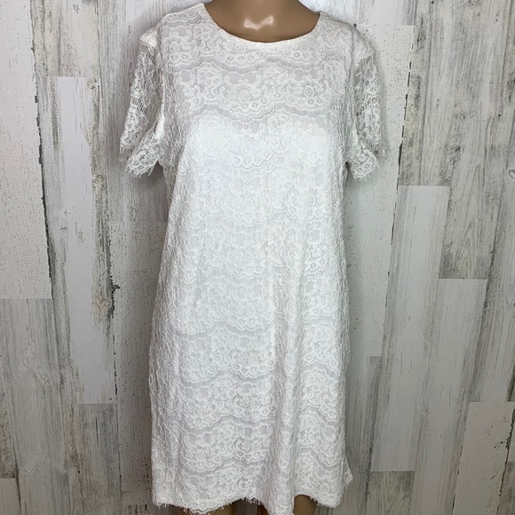Lulus Dresses & Skirts - COPY - Lulu’s take me to brunch ivory lace dress …